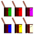 Paint Pots