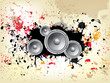 grunge musical background theme