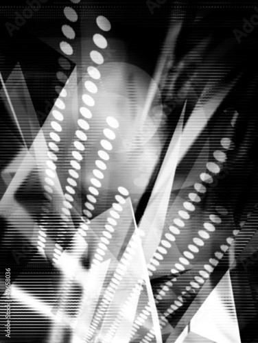 Illustration: black and white abstract black and white abstract