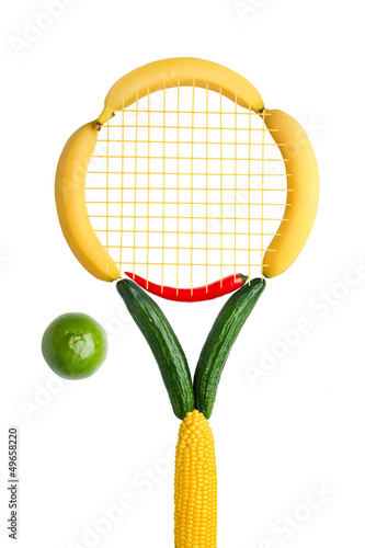 Photo: Veggie tennis federation. Veggie tennis federation.