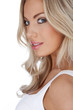 Portrait of a beautiful blonde