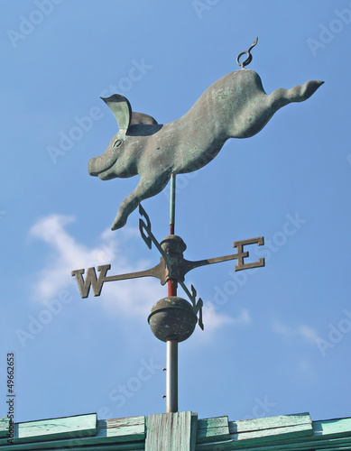 Photo: Pig Weather Vane Pig Weather Vane