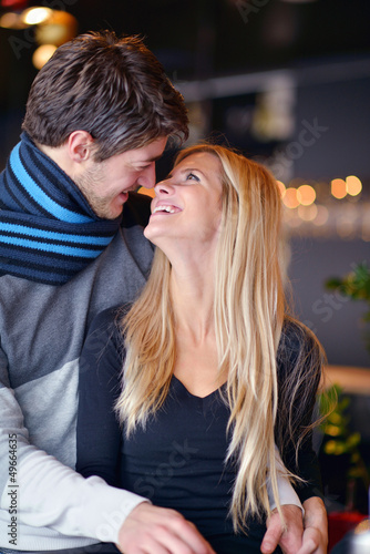 Photo: Portrait of a happy young couple Portrait of a happy young couple