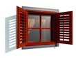 Illustration: red window red window