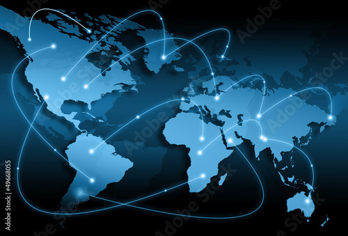 Illustration: best concept of global business best concept of global business