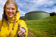 Daumen hoch zum Biogas !