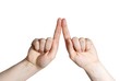 two fingers