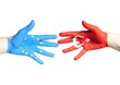 european and turkey hands