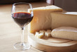 cheese and wine