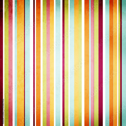 Fototapeta Retro stripe pattern with bright colors