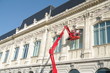 travaux acrobatiques - nettoyage de vitres