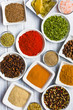 Various spices and herbs.