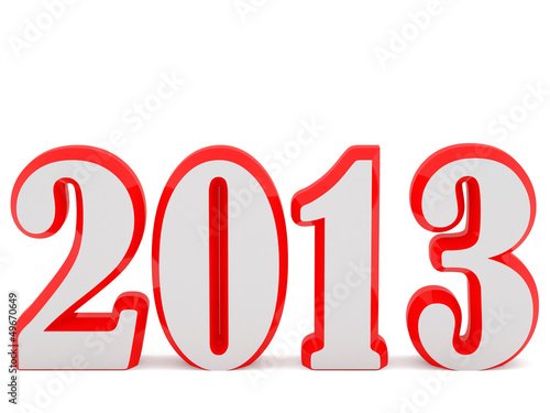 Illustration: New 2013 year New 2013 year