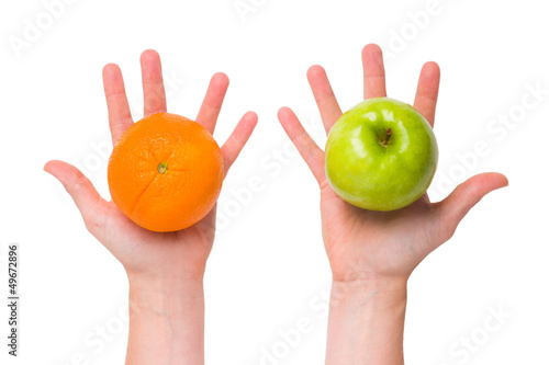 Photo: Differentiate apples from oranges Differentiate apples from oranges