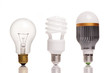 different types of light bulbs