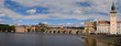 old prague from vltava river