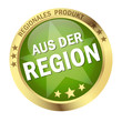 Button mit Banner " AUS DER REGION "