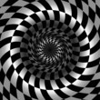 Abstract black and white chess background