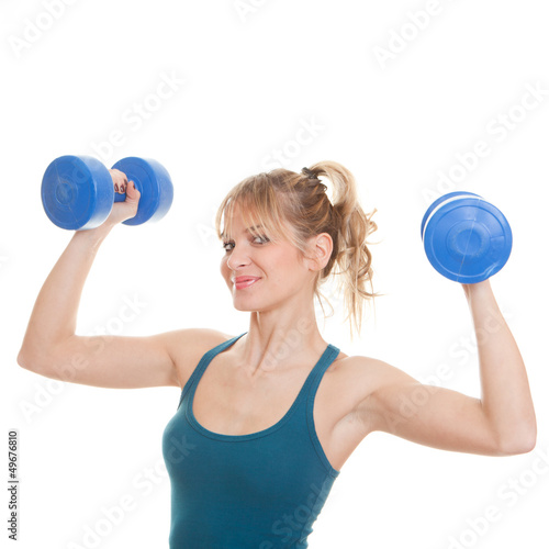Photo: woman working out woman working out