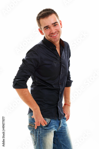 Photo: Young handsome guy Young handsome guy