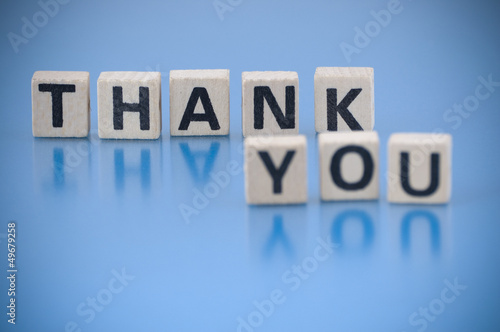Photo: Text THANK YOU Text THANK YOU