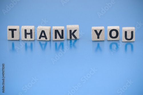 Photo: Text THANK YOU Text THANK YOU