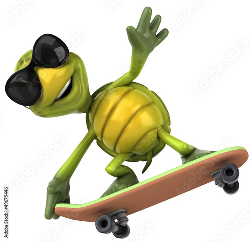 Illustration: Fun turtle Fun turtle