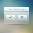 Notification Message Window