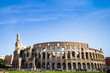 Italy, Coliseum in summer day