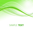 Green abstract background