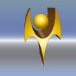 Symbol Mensch Kugel
