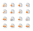 Documents Icons - 1 // Graphite Series