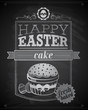 Easter card. Vector illustration.