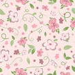 Seamless Floral Background