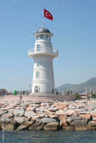 Photo: Alanya Lighthouse from The Sea Alanya Lighthouse from The Sea