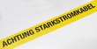 Achtung Starkstromkabel