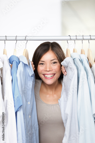 Photo: Small business clothing shop owner Small business clothing shop owner