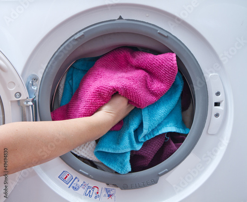 Photo: washing machine washing machine