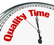 Quality Time - Clock Measuring Moments with Loved Ones