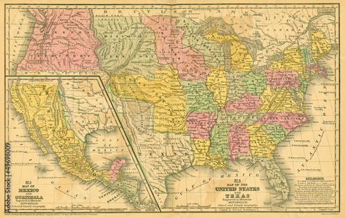 Photo: old map old map