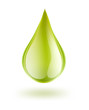 drop of petrol on white