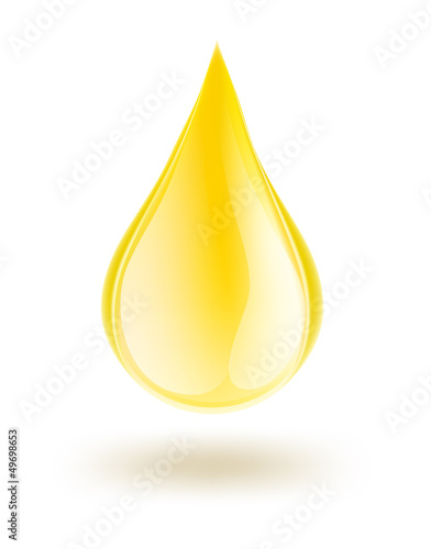 Vector: drop of oil drop of oil