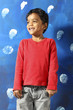 portrait of happy little boy