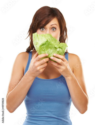 Photo: Eating like a rabbit! Eating like a rabbit!