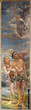 Verona  - Fresco of expulsion of Adam and Eva from Paradise