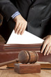 Photo: Lawyer in courtroom Lawyer in courtroom