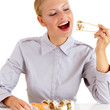 Sushi is delicious