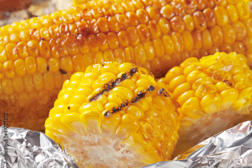 Photo: Grilled corn Grilled corn