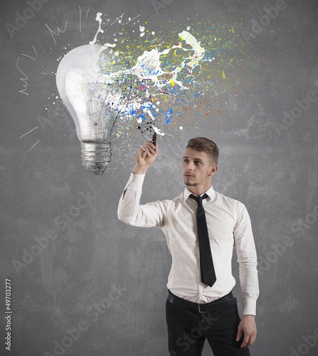 Photo: Creative business idea Creative business idea