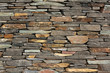 new build flush dry stone wall